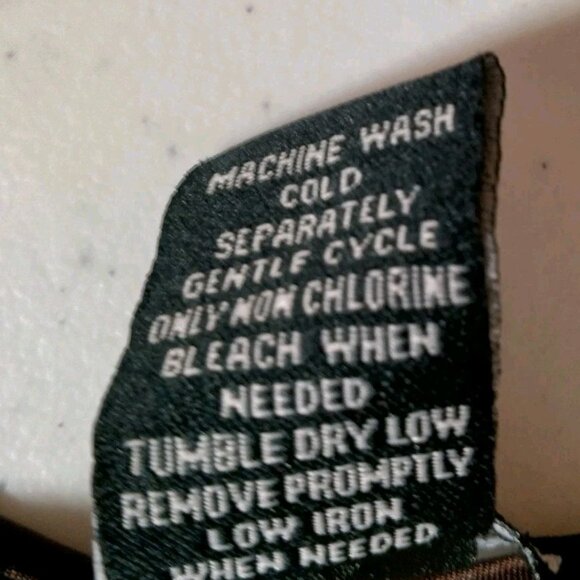 Vintage Y2K Antilia Femme Shirt Medium Sleeveless Yellow Brown Satin Bling Ties - Picture 7 of 16